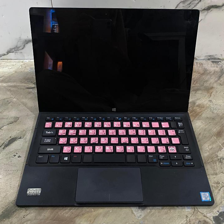 Casing free mesin Laptop DELL E7275 Casing + mesin mati +  lcd normal +layar sentuh keyboard bisa di