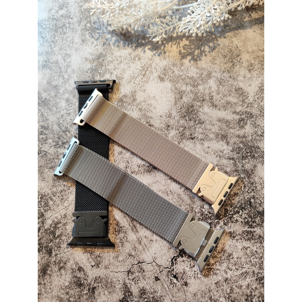 Strap Stainless Magnet Fashion Tali Jam For Apple Watch 42mm 44mm 45mm 49mm iWatch Ultra all Series 