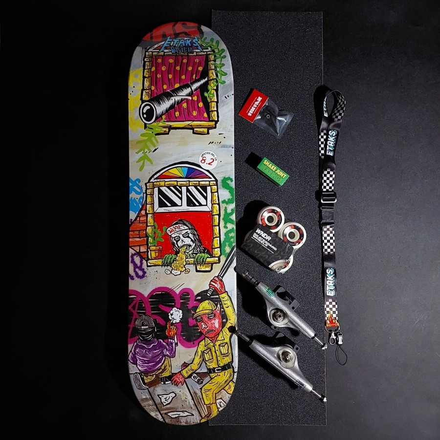 Skateboard fullset option ETAKS X gindring waste 8.25
