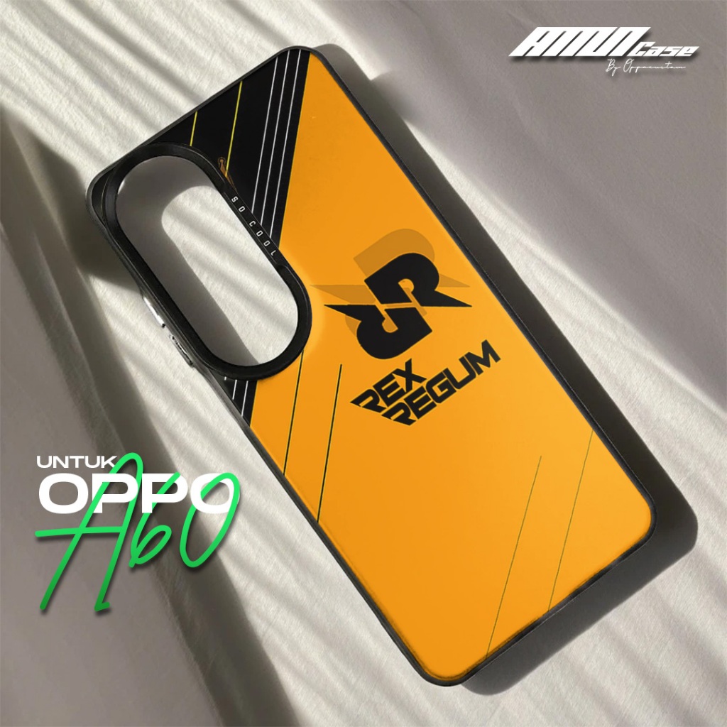 CASE OPPO A60 CASING HOLOGRAM - CASE RRQ FULL PRINT - CASE PREMIUM TERBARU