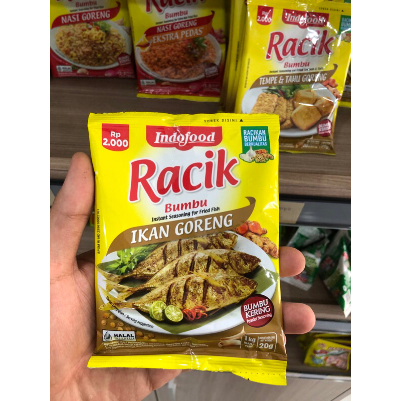 

Racik bumbu ikan goreng 20gr