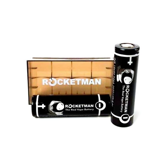 Rocketman Battery 2600mAh 18650 100% Authentic - Rocketman Black