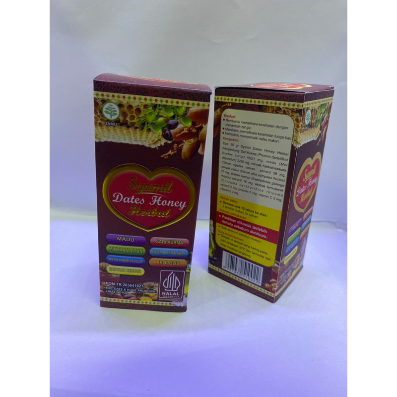 

Madu Syamil Dates Honey / madu dewasa