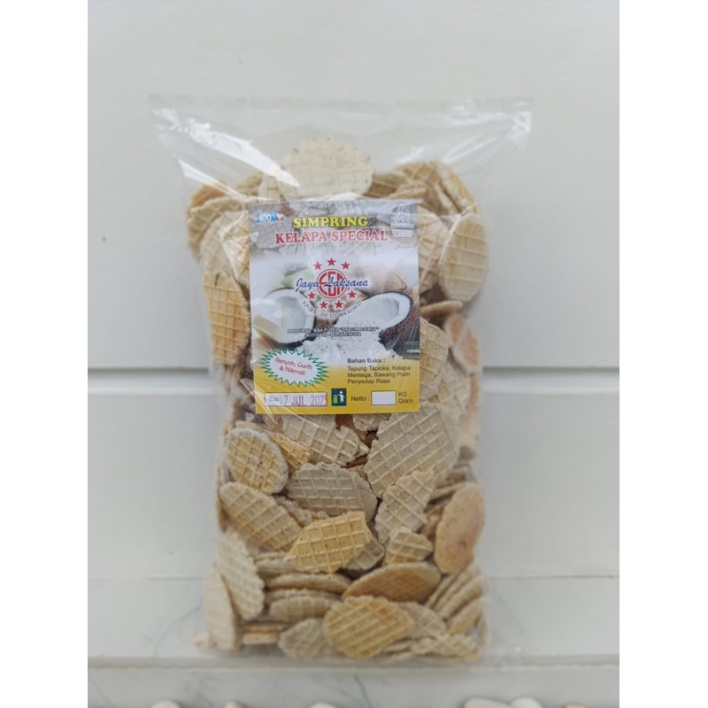 

SNACK SIMPRING KELAPA 500gr