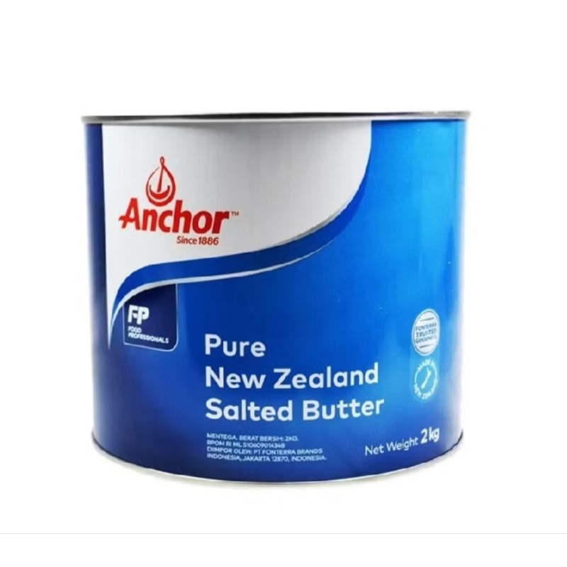 

Anchor Butter Mentega 2kg New Zealand