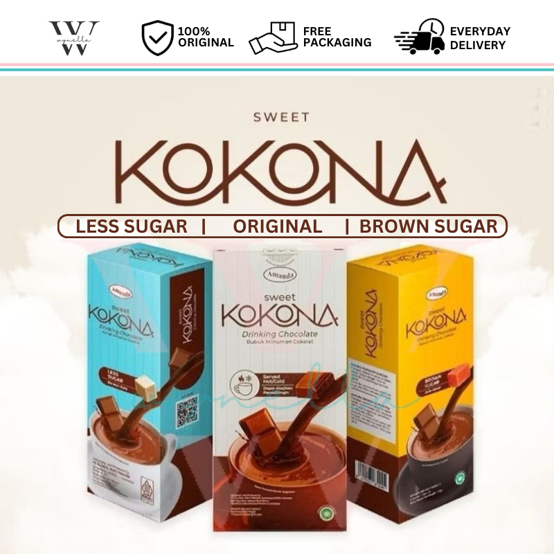 

Sweet Kokona Original / Brown Sugar / Less Sugar by Amanda Brownies - Minuman Coklat