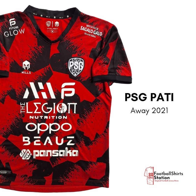 Jersey PSG Pati Away 2021 Replica Version Size M Original Mills