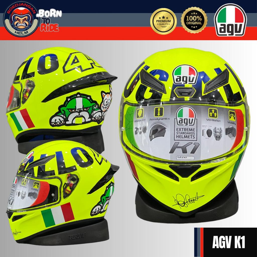 AGV HELM K1 GRAPICH - ROSSI MUGELLO 2016 - AGV ORIGINAL K1 - HELM AGV FULL FACE