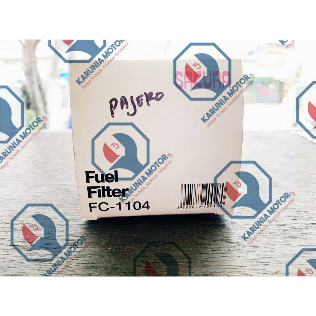 Filter Solar / Fuel Filter HIace Diesel, Pajero Sport, Ford Ranger, L200 Sakura FC-1104