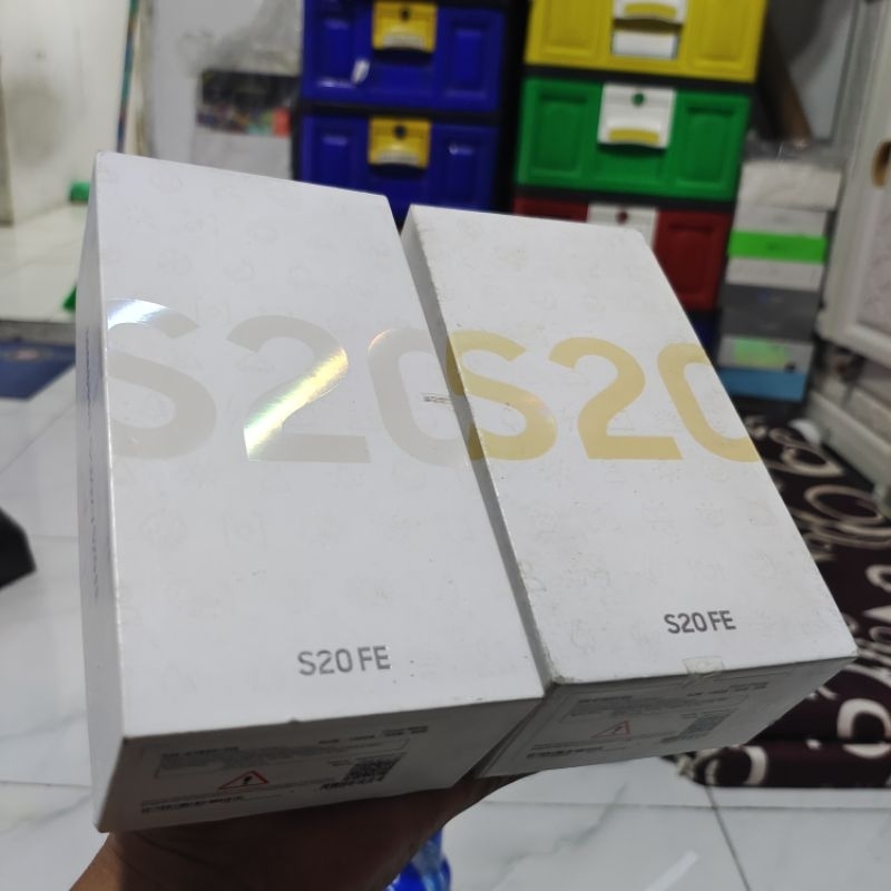 dus box kotak original copotan Samsung Galaxy s20 Fe