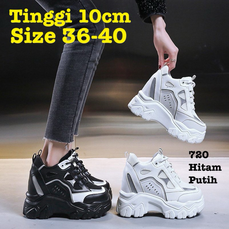 SEPATU WEDGES TINGGI 10 CM 720