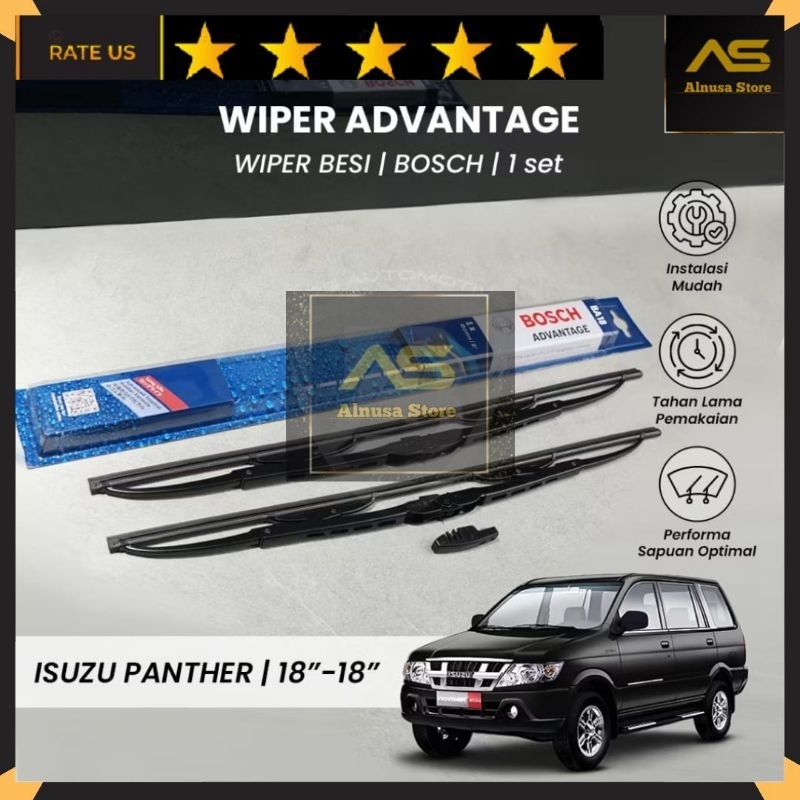 Wiper Advantage Bosch WIPER BESI | ISUZU PANTHER 18"-18"