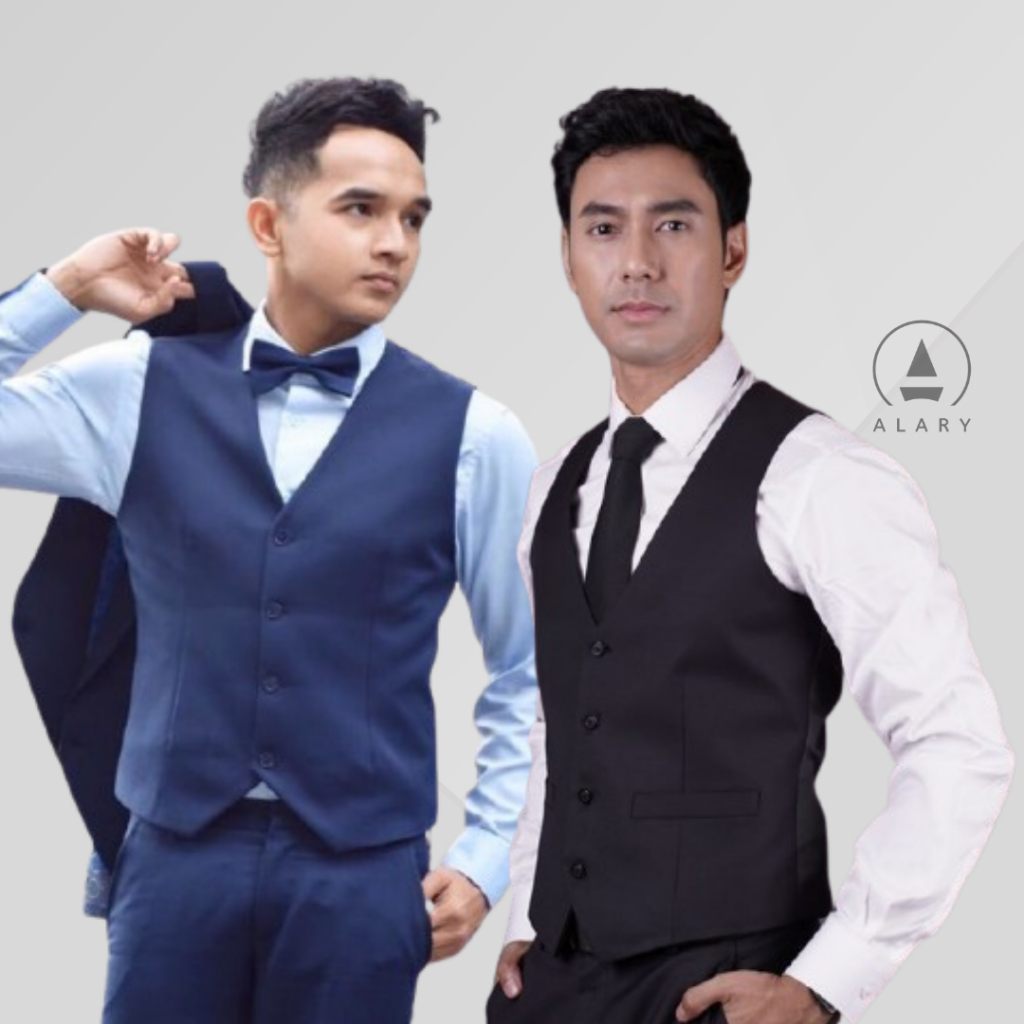 ALARY - Rompi Jas Pria Dewasa / Vest Formal