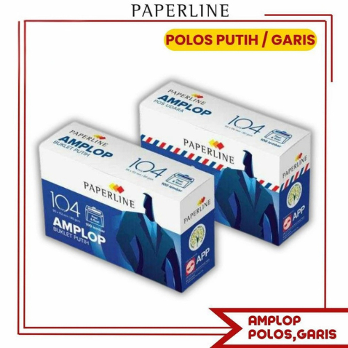 

TERLARIS ! Amplop Putih Polos Paperline (100Pcs) PPL-104