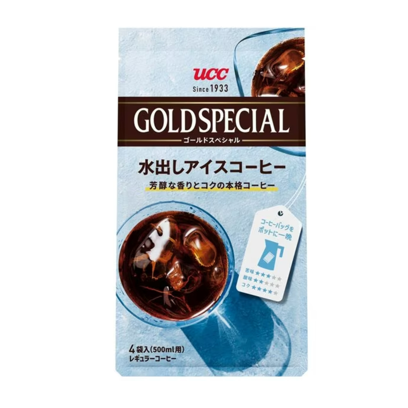 

UCC Gold Special Coffee Bag Cold Brew Iced Coffee | Kopi Seduh Air Dingin