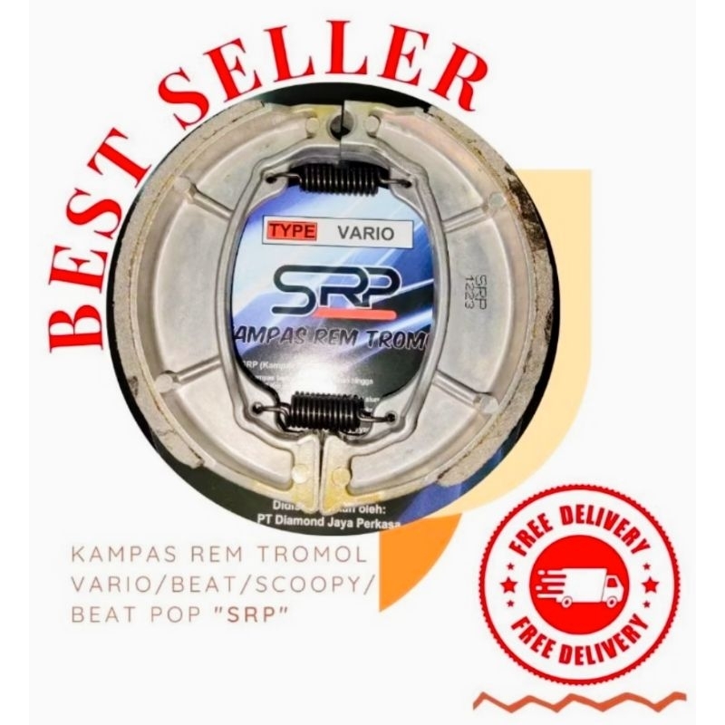 Kampas Rem belakang VARIO/ BEAT/SCOOPY/ SPACY/BEAT POP