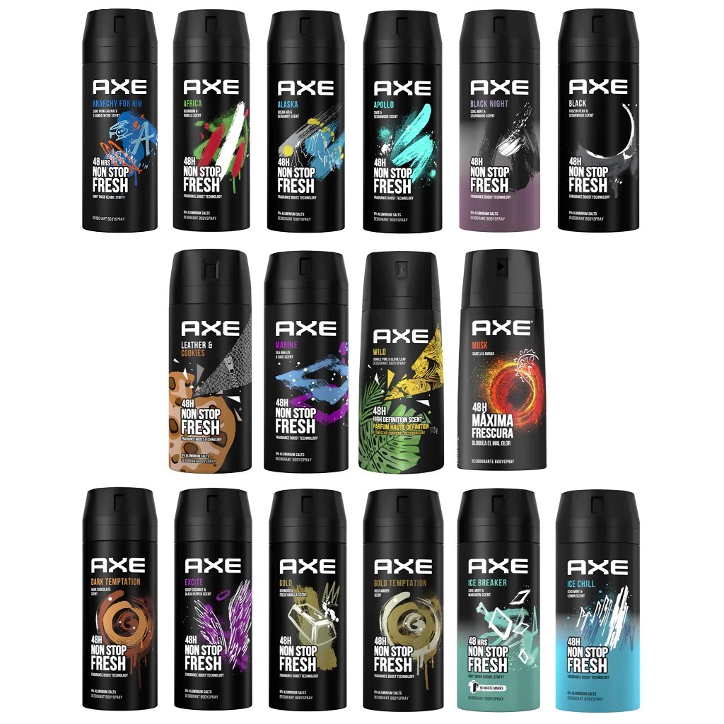 AXE Deodorant Bodyspray 135ML / 135 ML Deodoran Parfum Body Spray 150ML / 150 ML
