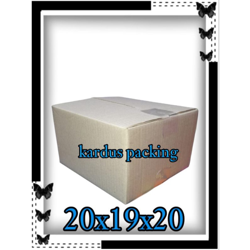 

kardus polos 20x19x20 kardus packing kardus besar