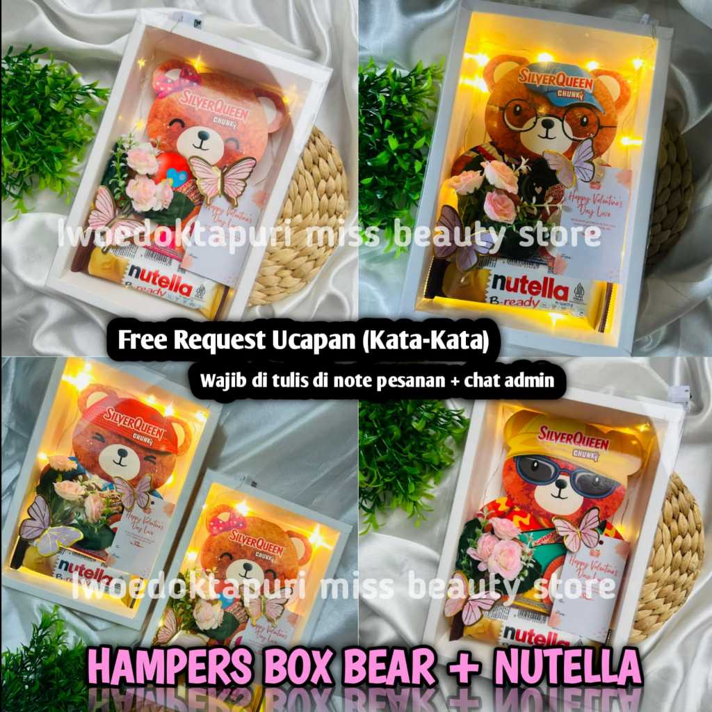 

Silverqueen Beruang Bear Hampers Love Edition Chocolate Cewek Cowok Chunky Bar Isi 3 Cashew Buy 1 Get 1 Beli 1 Gratis 1 Silverquen 58g Valentine Untuk Kado Ulang Tahun Wisuda dan Pernikahan Promo Harga Murah Grosir Bayar Cod