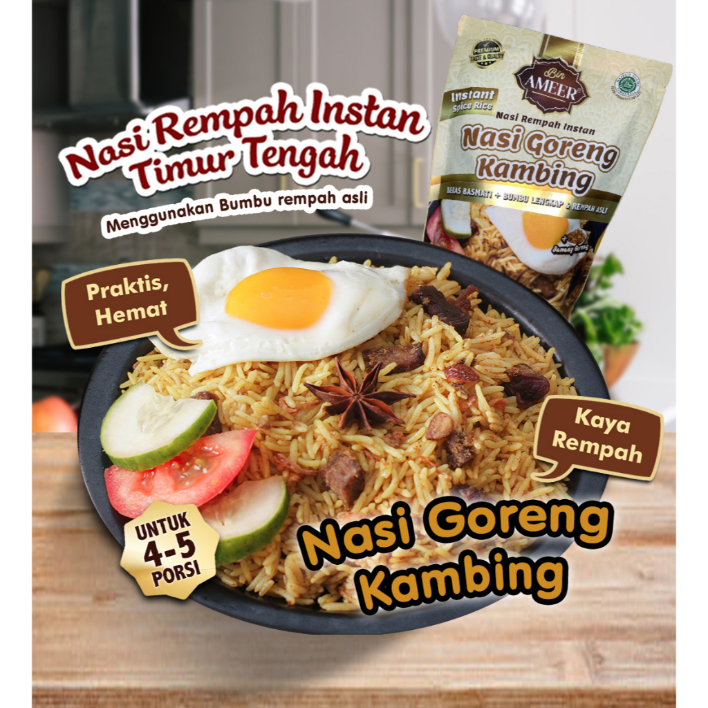 

Nasi Goreng Kambing Instan