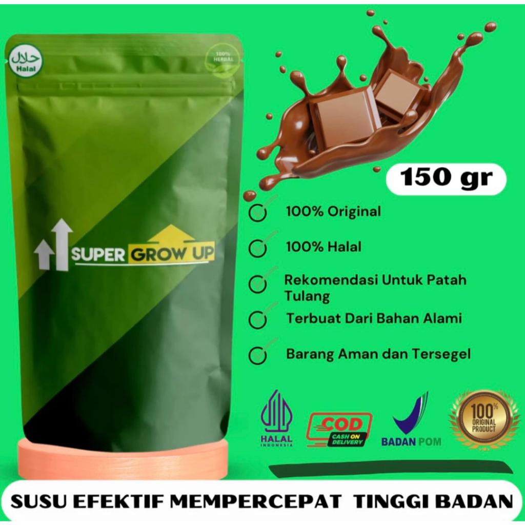 

SUSU PERCEPAT TINGGI BADAN SUPER GROW UP - susu tinggi badan anak / susu viral di tik tok permanen / susu penambah tinggi badan remaja / susu cepat tinggi / susu pertumbuhan tulang remaja / susu sgrow peninggi badan ori