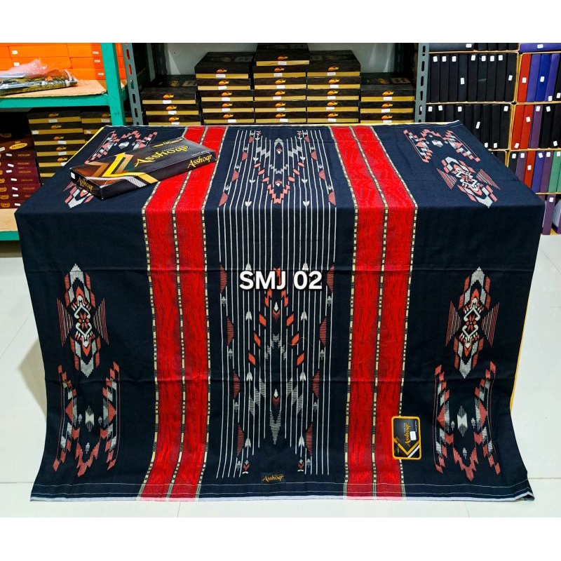 Sarung Asatid/Asaqhor Smj Motip BHS SGE, MS, SIC SIGNATURE Sarung Pria Dewasa Sarung Santri