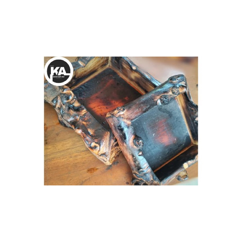 ASBAK PREMIUM ASLI KAYU KOPI