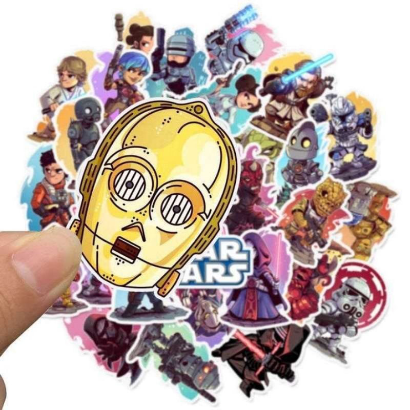 

Stiker Karakter Star Wars