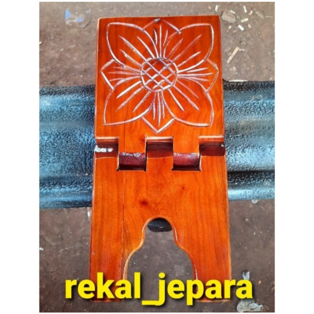 REKAL ALQURAN MEJA LIPAT MENGAJI ALAS ALQURAN MENYILANG MOTIF IQRO CEPLOK
