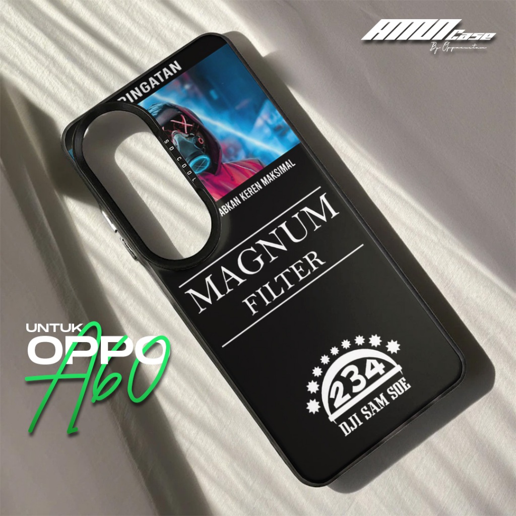 CASE OPPO A60 CASING HOLOGRAM - CASE ROKOK FULL PRINT - CASE PREMIUM TERBARU