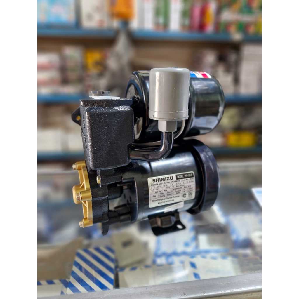Shimizu Pompa Air Otomatis 135 E BIT / Pompa Air Sumur Dangkal / Shimizu 135 E BIT Pompa Air Berkual