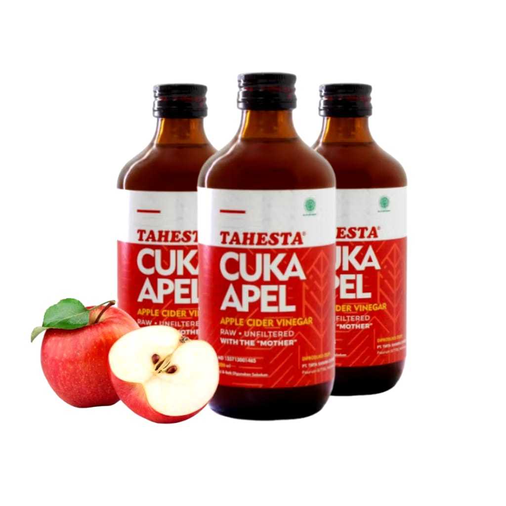 

CUKA APEL TAHESTA 320ML - APPLE CIDER VINEGAR