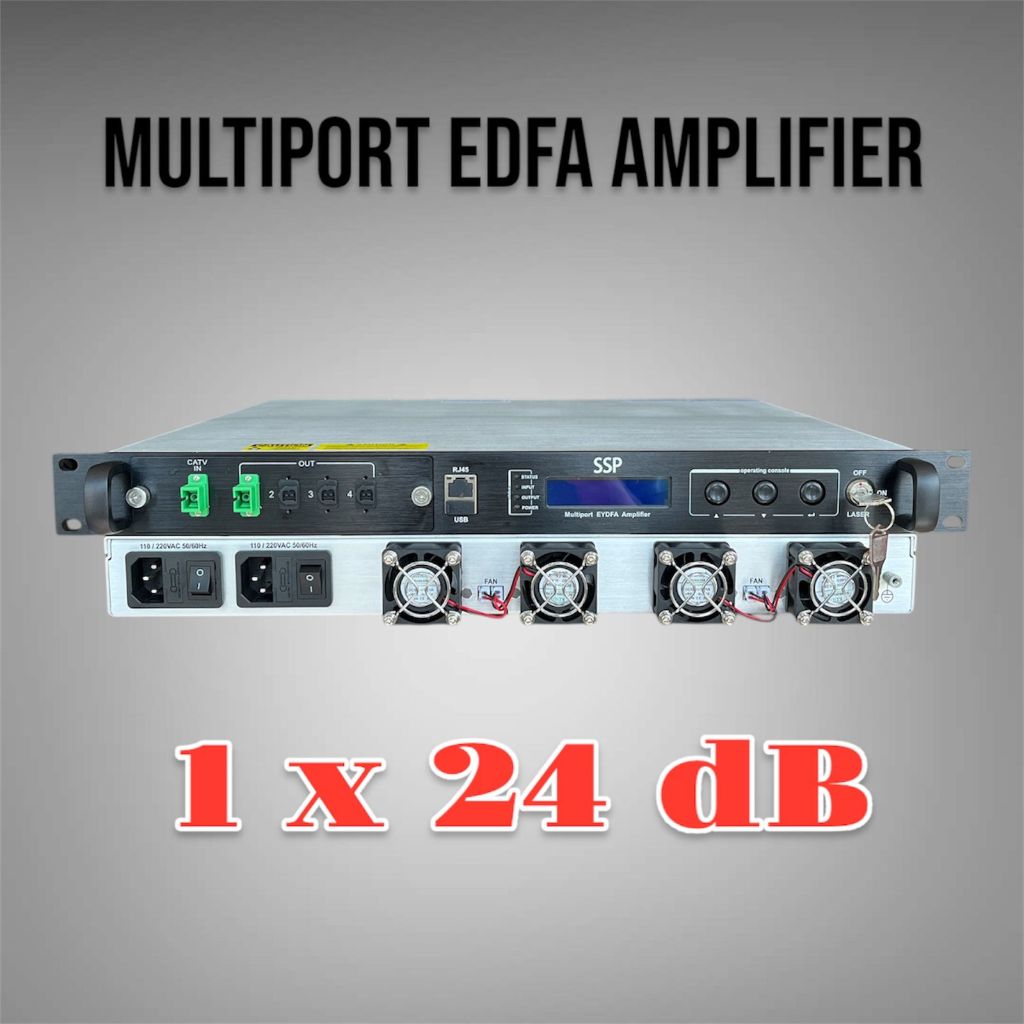 Edfa mini 1x24dBm high quality laser catv