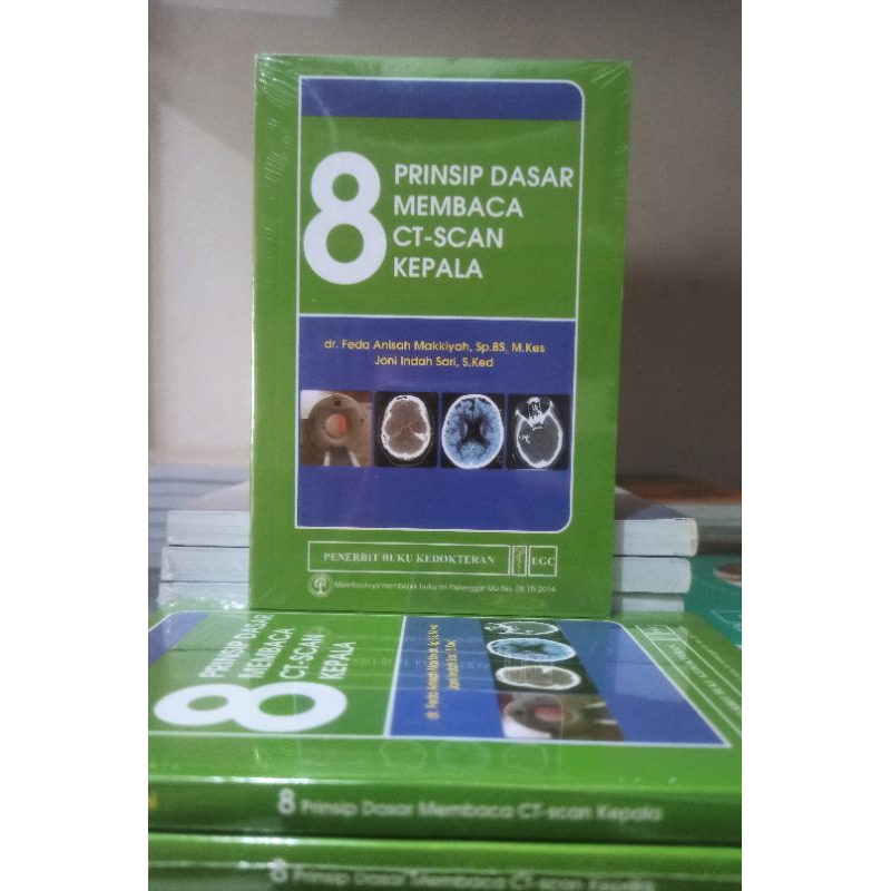 Buku EGC Original 8 Prinsip Dasar Membaca CT-Scan Kepala