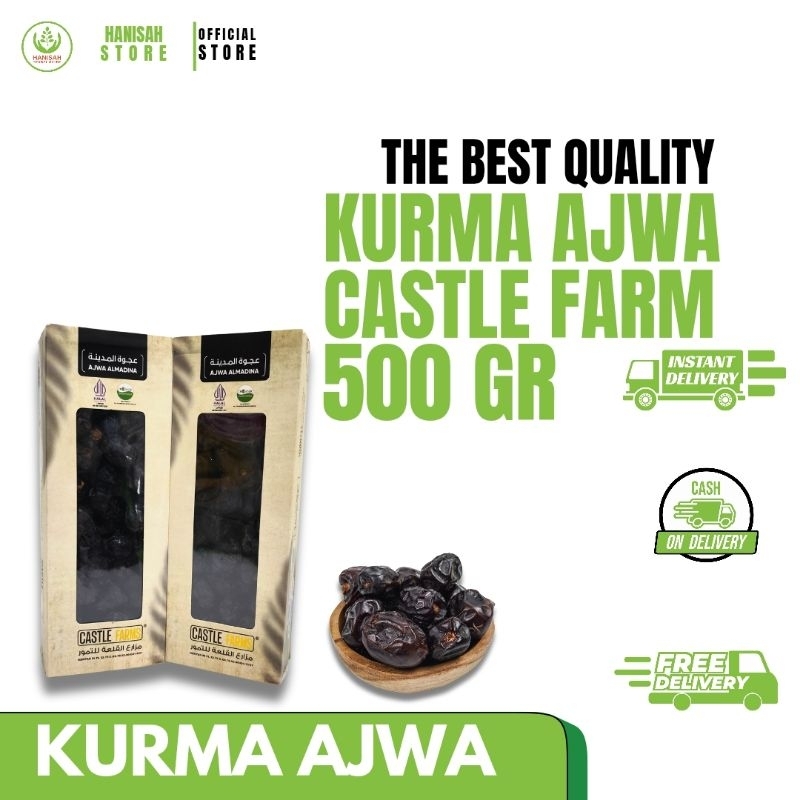 

KURMA AJWA CASTLE FARM 500 GR