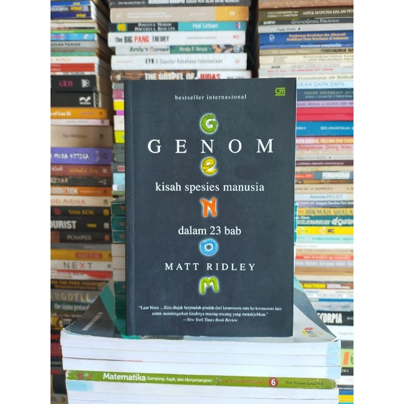Buku Original : GENOM Kisah Spesies Manusia dalam 23 Bab