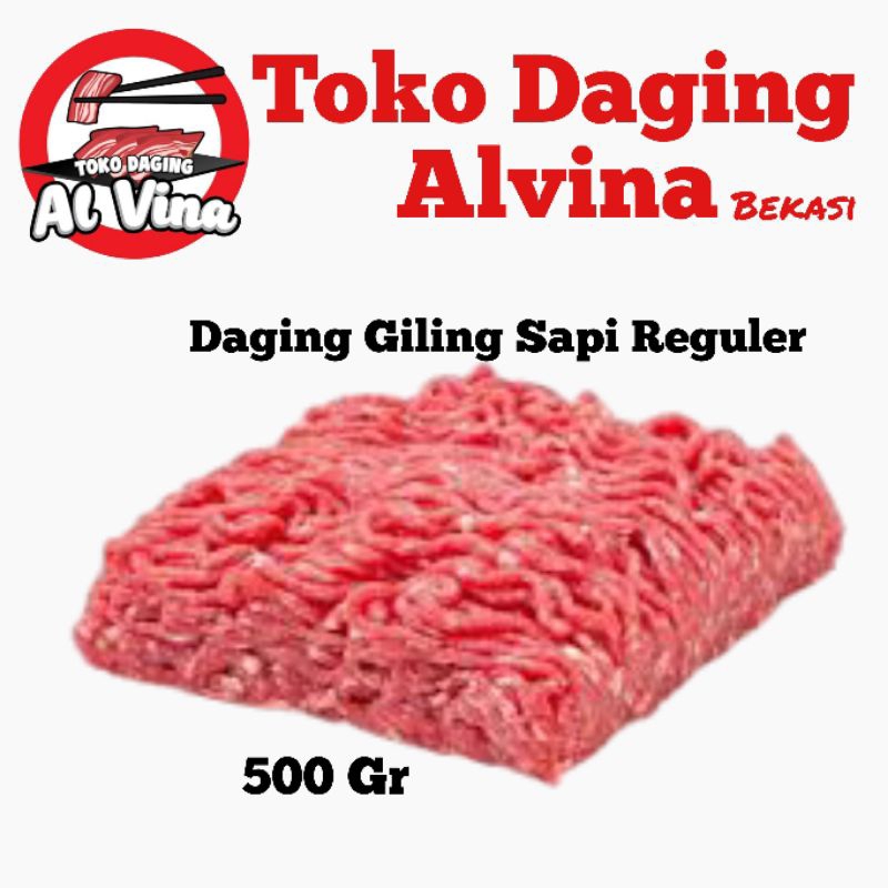 

Daging Giling Sapi Reguler 500gr-Toko Daging Alvina