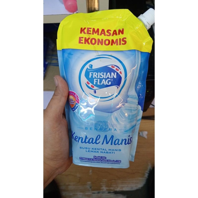 

Susu Frisian flag 545ml pouch ready putih aja exp agustus