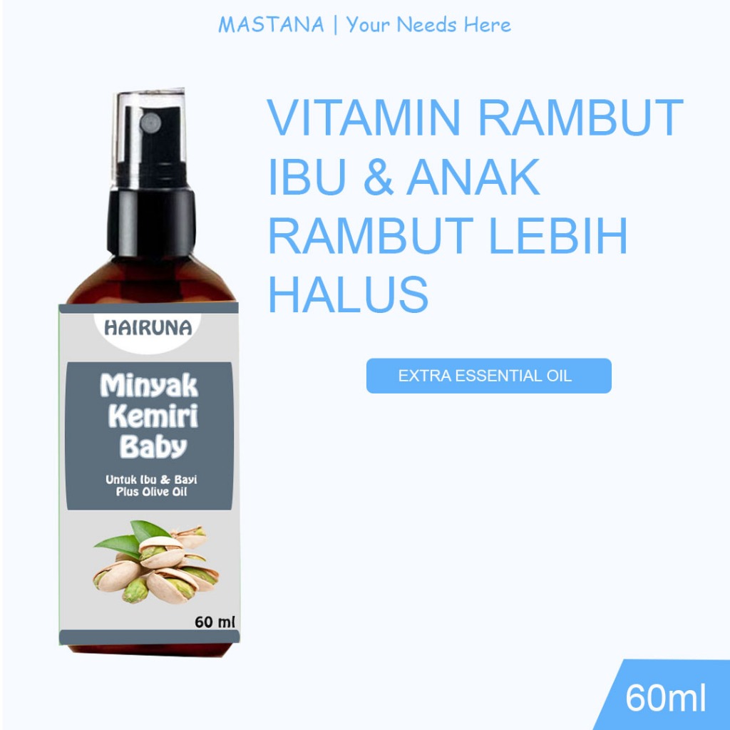Minyak Kemiri Bayi Minyak Rambut Bayi Penumbuh Rambut Bayi Minyak Rambut Anak Minyak Kemiri Penumbuh