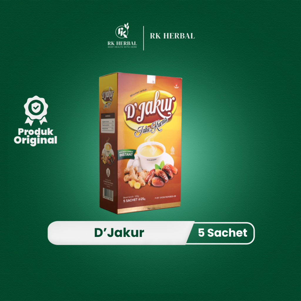 

Jahe Merah Bubuk Plus Kurma Jakur D'Jakur Bantu Memelihara Kesehatan - 5sachet