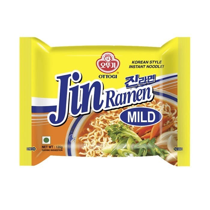 

Ottogi Jin Ramen Mild Instan Noodle 120 GR