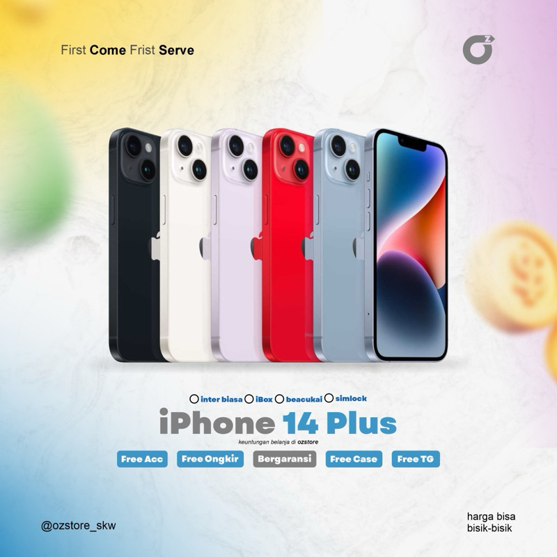 iphone 14 plus 512gb iphone berkualitas iphone murah original 100%