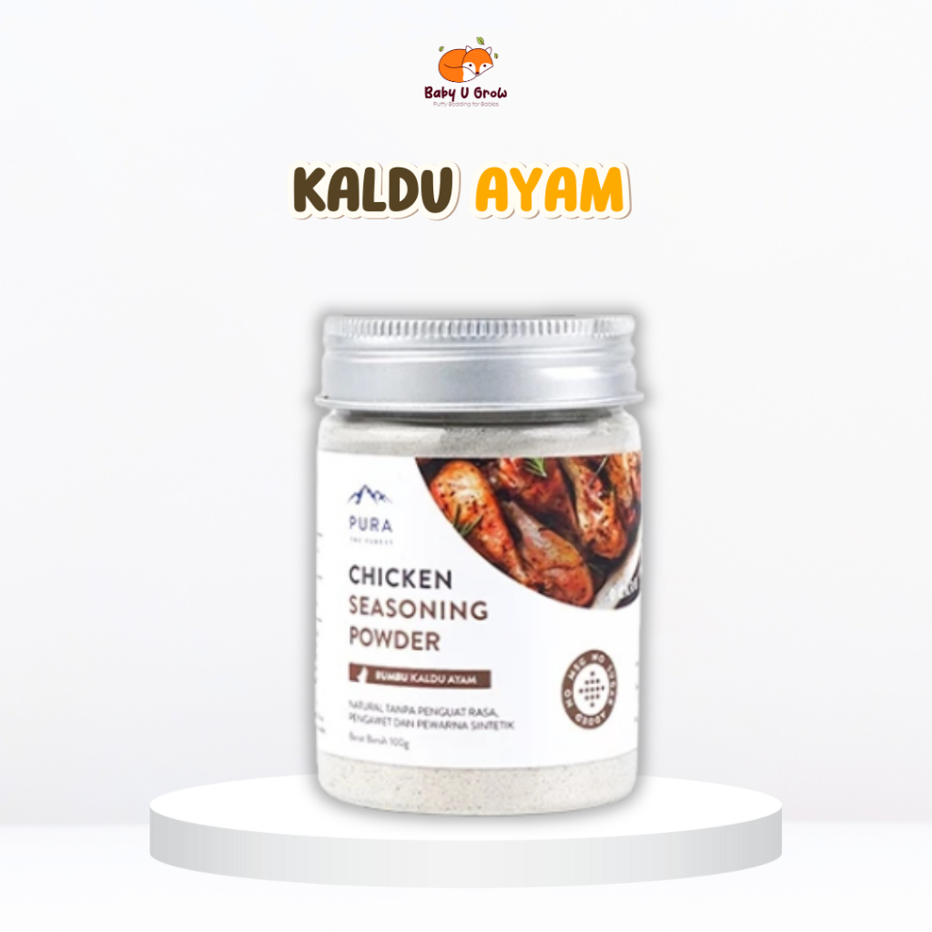 

BABY U GROW - Pura Kaldu Asli | Bumbu Kaldu Ayam (100gr)| Chicken Seasoning Powder| Kaldu Mpasi - Instant Courier/Kilat – Bandung