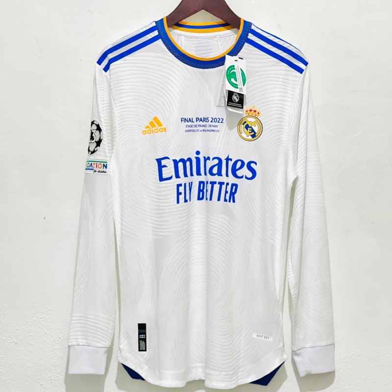 JERSEY MADRID PLAYER ISSUE HOME 2021/2022 LONGSLEEVE PLAYER ISSUE