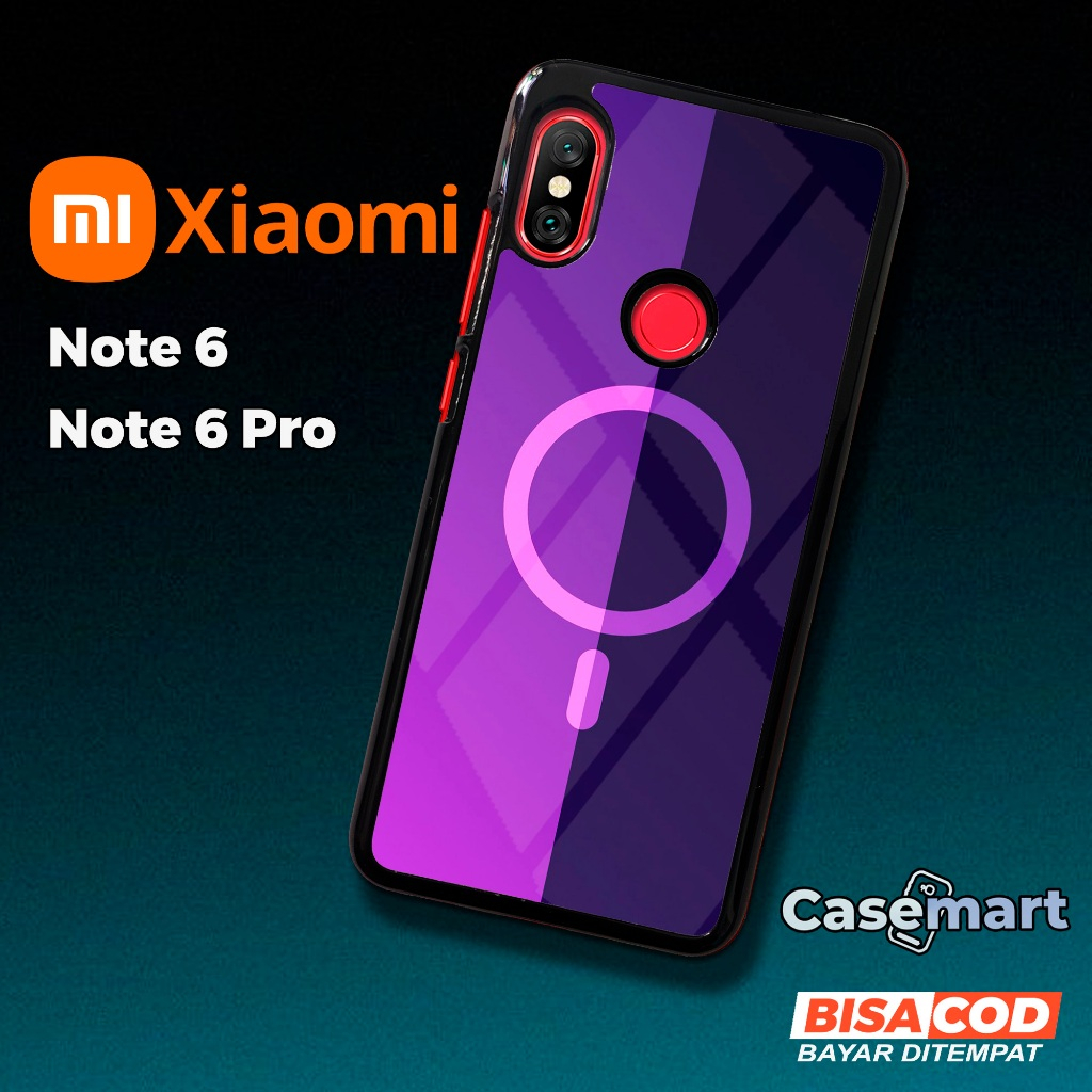Case XIAOMI REDMI NOTE 6 NOTE 6 PRO Casing XIAOMI REDMI NOTE 6 NOTE 6 PRO [MAGS] Case Glossy Case Ae