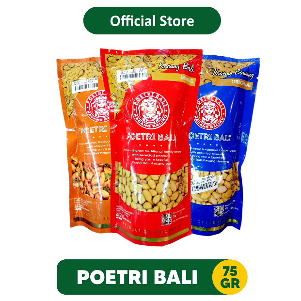 

Kacang Poetri Bali 75gr | Oleh Oleh Khas Batu Malang - 497004