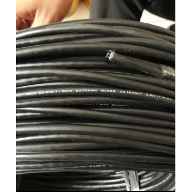 Kabel Twisted NFA2X 2 x 16 mm EXTRANA 200 METER Banlet/Twisted/ DX / TIC /SR 2x16mm Extrana 1 Roll =