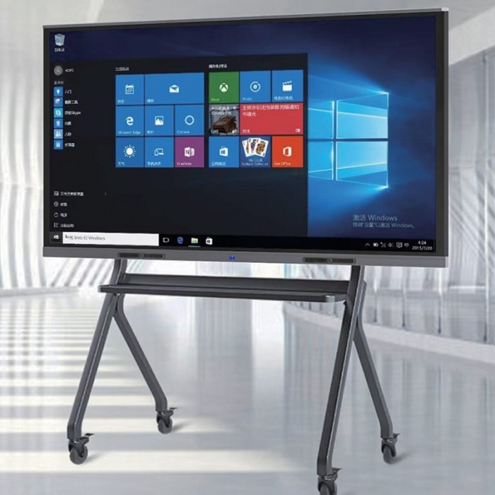 Interactive Flat Panel OPS Dual System Windows 10 Android 86 inch
