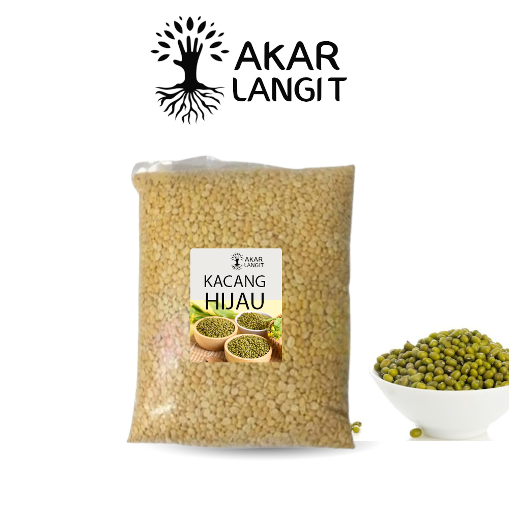 

Kacang Hijau Kupas 1 Kg Organik Kacang Ijo Kupas Organik Mung Beans