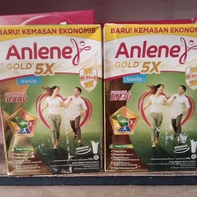 

Anlene gold vanila 170gr